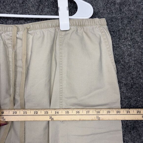 L.L. Bean Skirt Womens Size L Petite Beige Pull On Chino - Picture 5 of 8